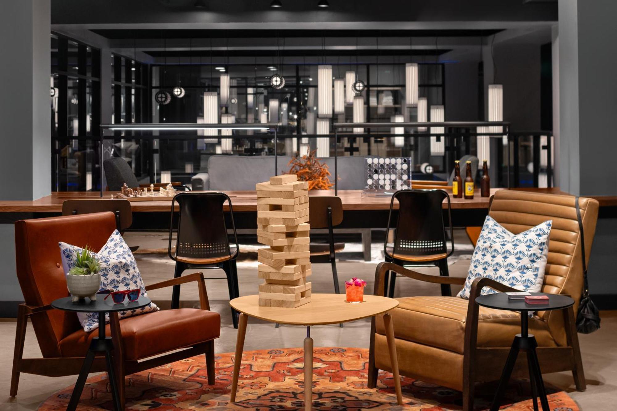 Moxy Houston Downtown Hotell Exteriör bild