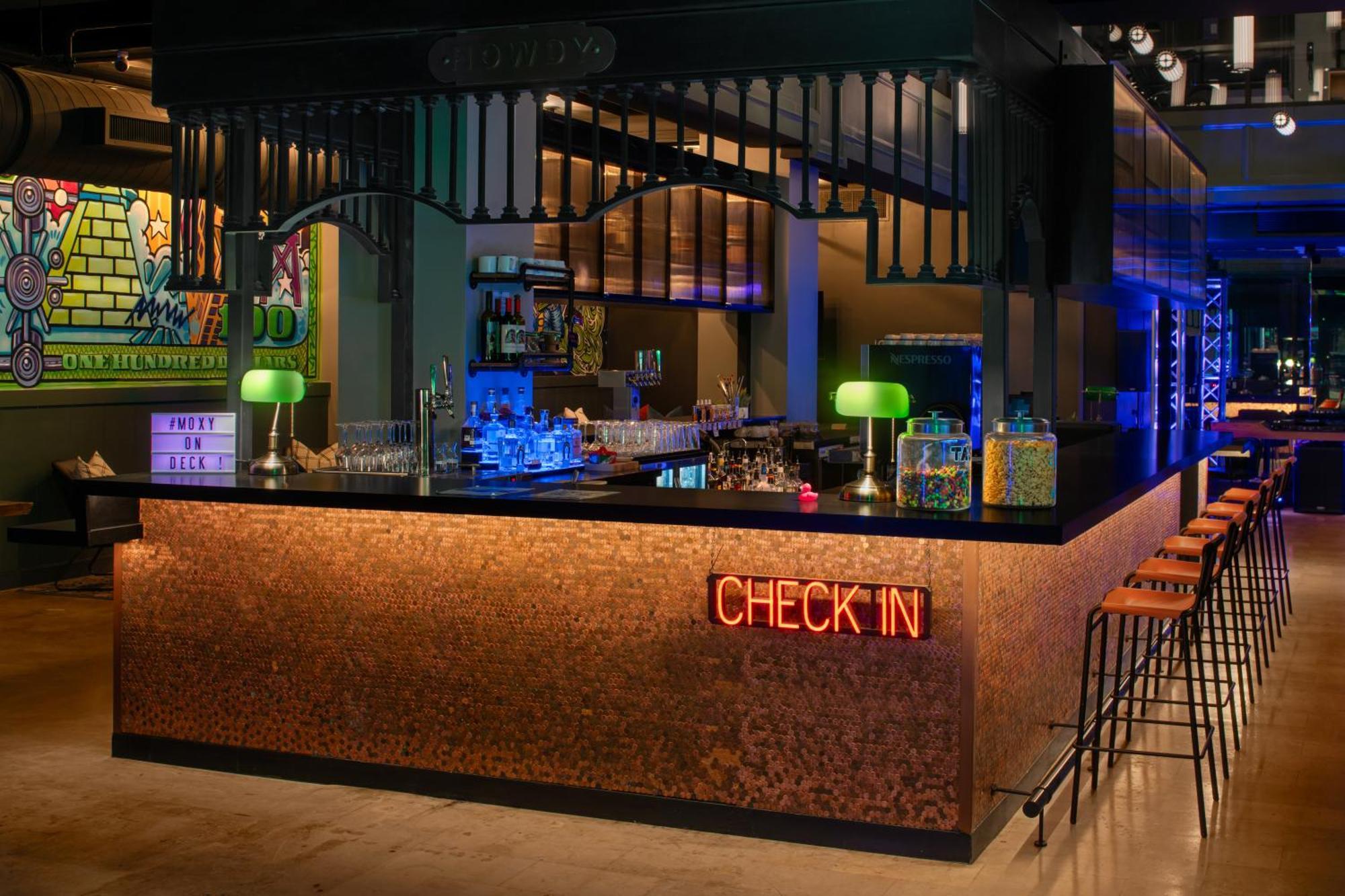 Moxy Houston Downtown Hotell Exteriör bild
