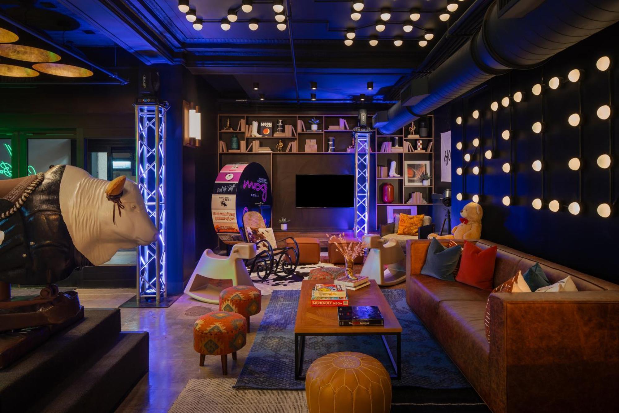 Moxy Houston Downtown Hotell Exteriör bild