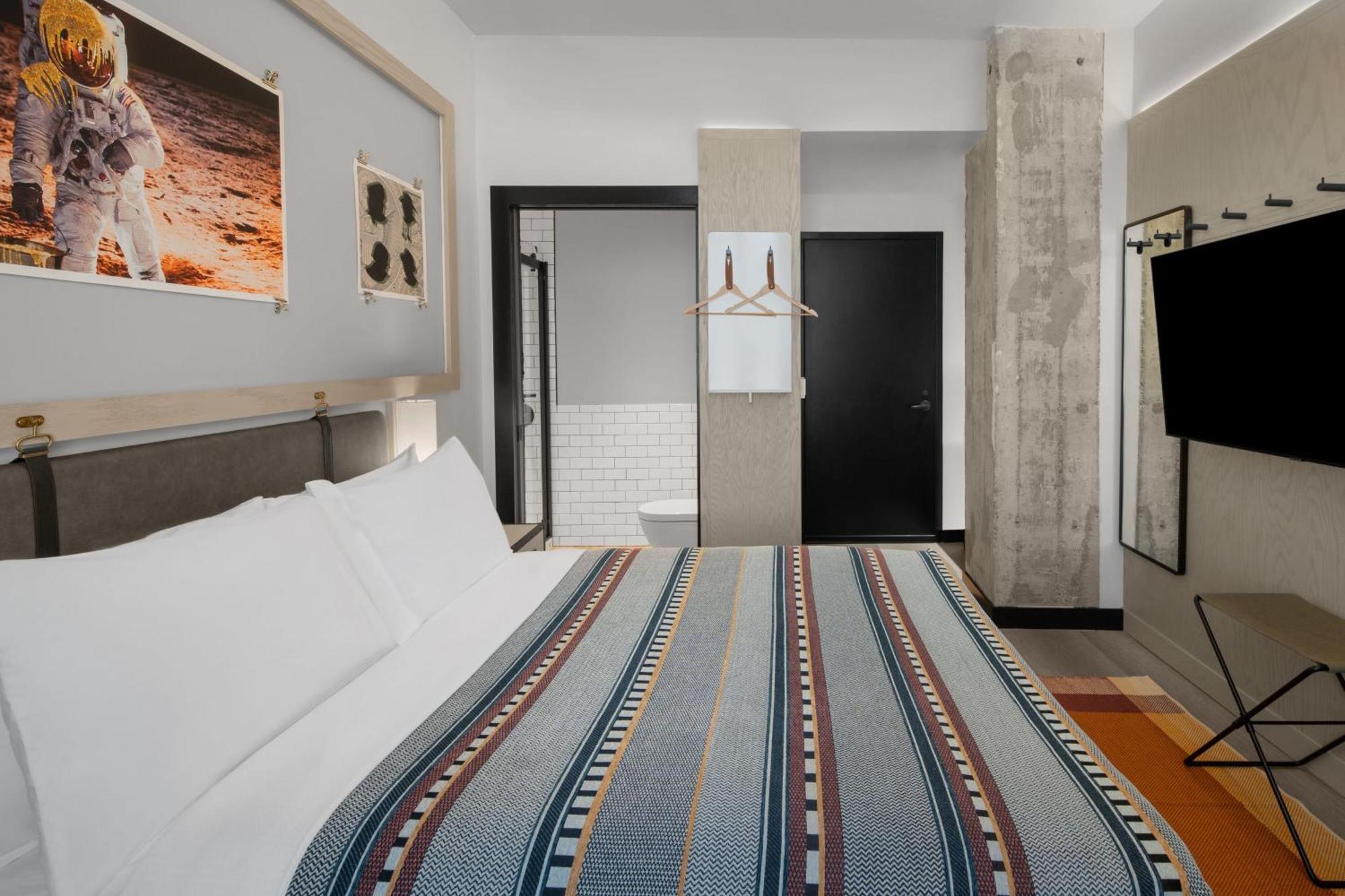 Moxy Houston Downtown Hotell Exteriör bild