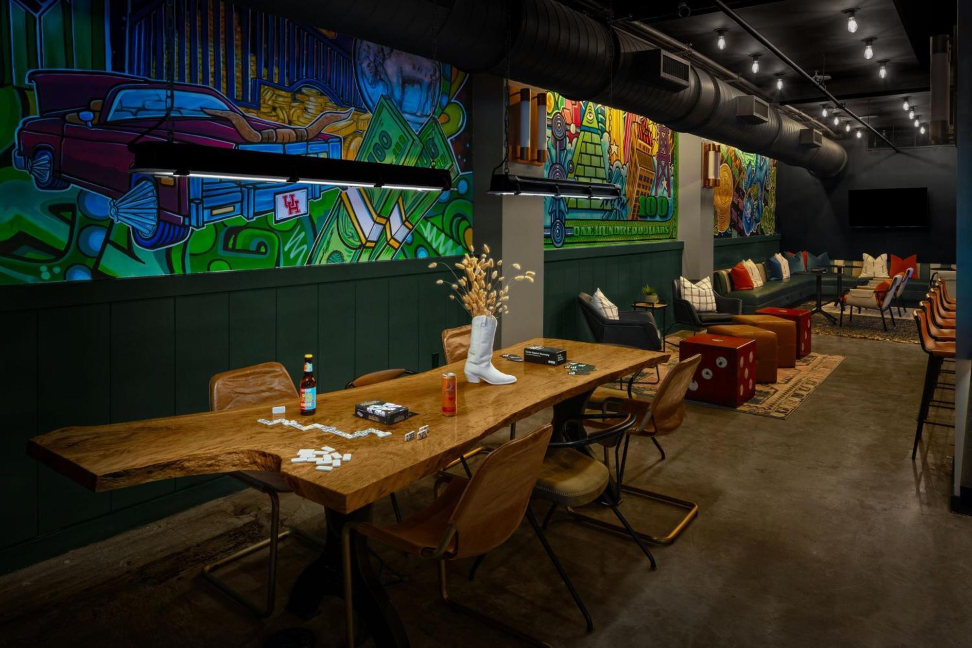Moxy Houston Downtown Hotell Exteriör bild